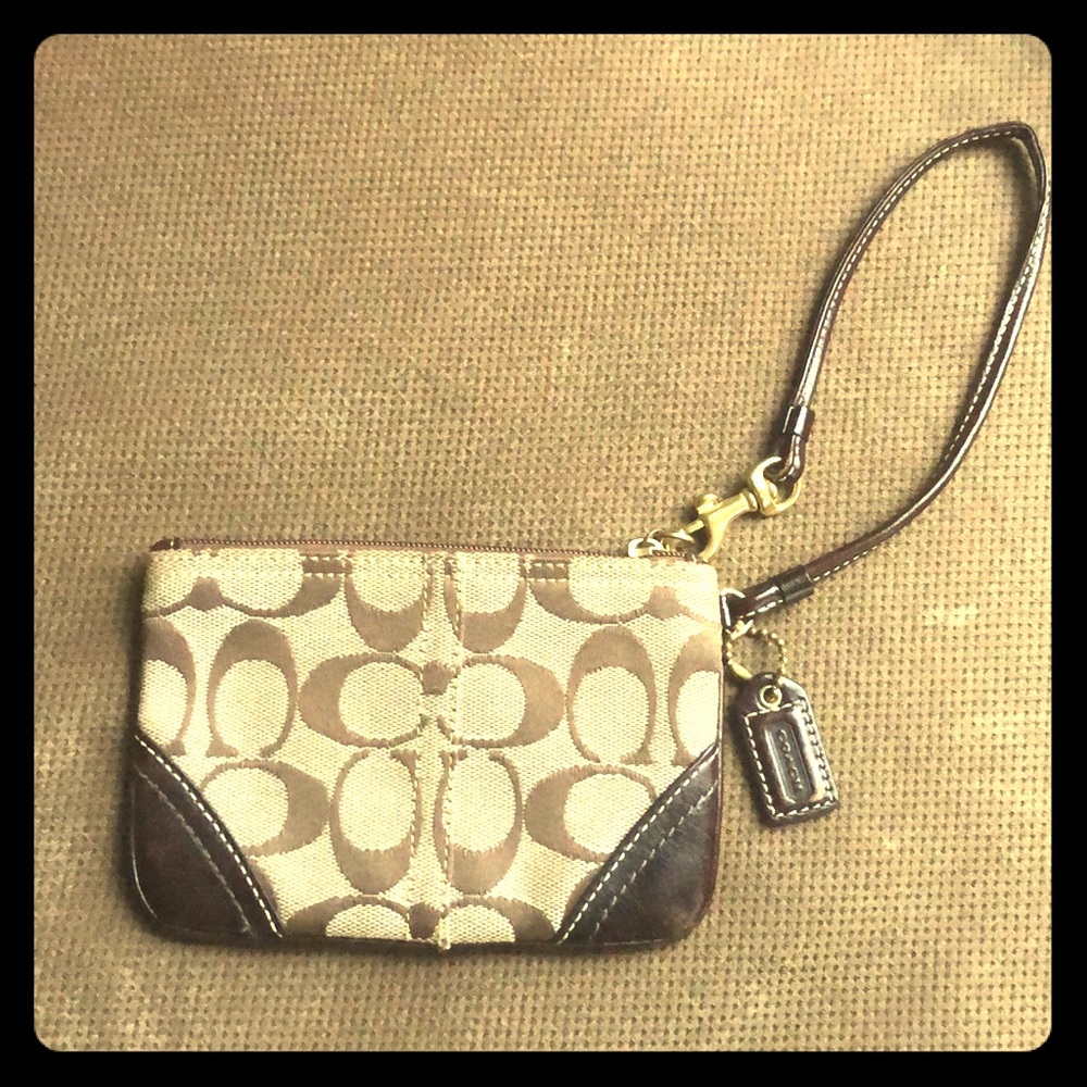 Coach wristlet
